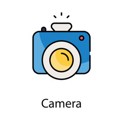 Camera icon. Suitable for Web Page, Mobile App, UI, UX and GUI design.