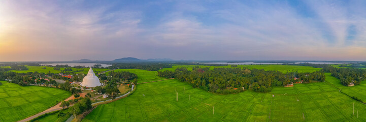 Tissamaharama Stupa at Sri Lanka