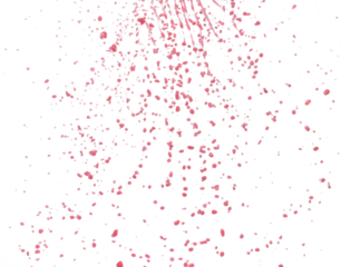 Red tomato strawberry juice scatter splash in drop droplet, Red blood wave fall in air. Abstract cloud fly, Red Wine colored splash spill in Air. White background Isolated high speed shutter, freeze