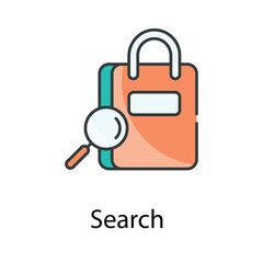 Search icon. Suitable for Web Page, Mobile App, UI, UX and GUI design.