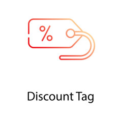Discount Tag icon. Suitable for Web Page, Mobile App, UI, UX and GUI design.