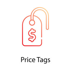 Price Tags icon. Suitable for Web Page, Mobile App, UI, UX and GUI design.