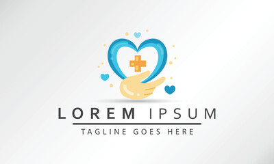 Medical health-care logo Icon design template.- vector logo