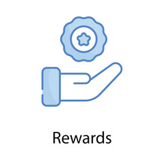 Rewards icon. Suitable for Web Page, Mobile App, UI, UX and GUI design.