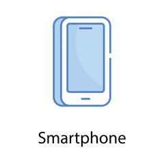 Smartphone icon. Suitable for Web Page, Mobile App, UI, UX and GUI design.