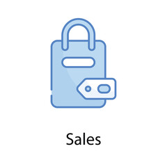 Sales icon. Suitable for Web Page, Mobile App, UI, UX and GUI design.