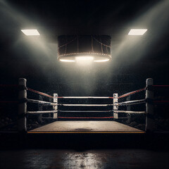 AI generates illustrations boxing