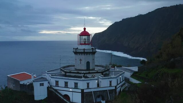 Farol do Arnel Sao Miguel in Azores