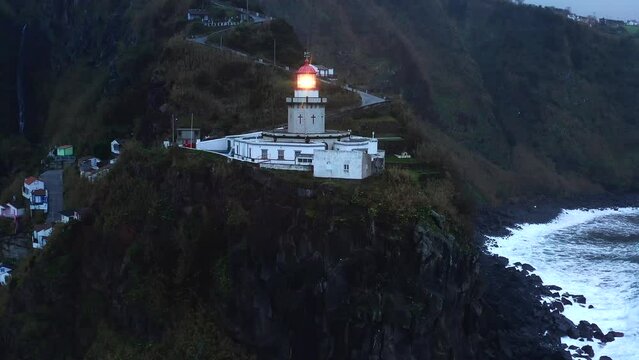 Farol do Arnel Sao Miguel in Azores