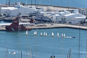 Palma de Mallorca, island Baleares, Spain, marina, harbor, yachts, renovation, shipyard, shipbuilding, luxury, modern,