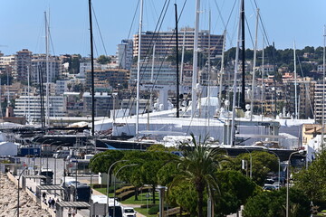 Palma de Mallorca, island Baleares, Spain, marina, harbor, yachts, renovation, shipyard, shipbuilding, luxury, modern,