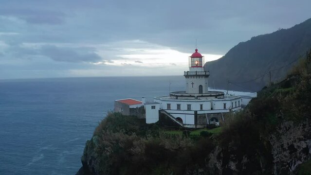 Farol do Arnel Sao Miguel in Azores