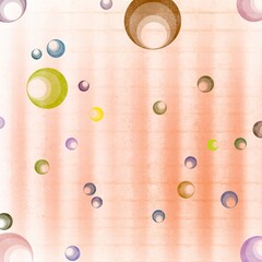 multi overlapping circle background