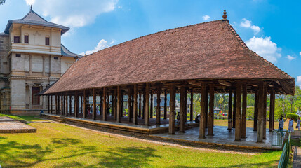 Embekka temple near Kandy, Sri Lanka