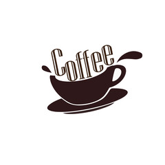 coffee cup vector image