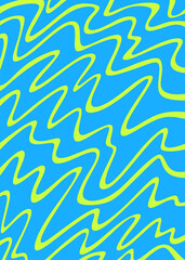 Abstract seamless background with wavy lines pattern