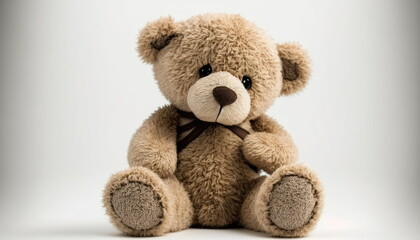 Obraz premium teddy bear on white background