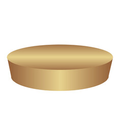 Gold metal platform