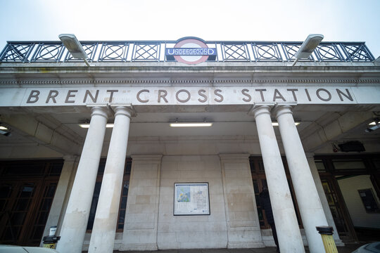 London- Brent Cross Underground  Station on the Northern Line