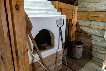 oven in the hut