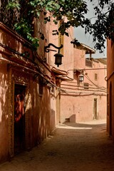 Fototapeta na wymiar The centuries-old Kashgar Old Town is located in the center of Kashgar.