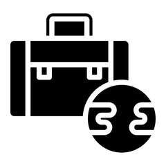 suitcase glyph