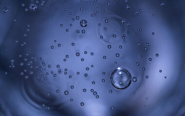 water drops on glass