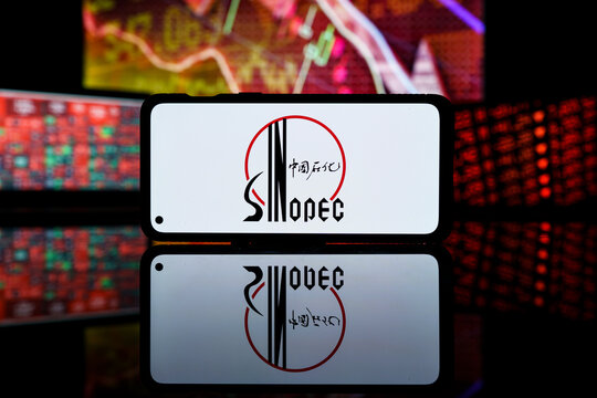 Sinopec company shares dropped down at stock market. Sinopec company financial crisis and failure.