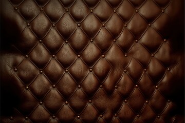 Leather texture. AI generated