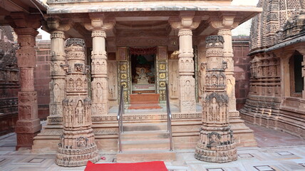 The Mahavira Jain Temple in Osian or Osiyan, Rajasthan is dedicated to the 24th Jain Tirthankara...