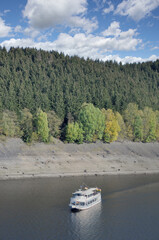 Okertalsperre im Harz bei Altenau,Niedersachsen,Deutschland