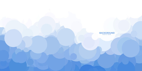 abstract background with clouds. vector illustration.