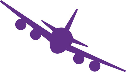 Flat Cartoon Organic Hand Drawn Airplane