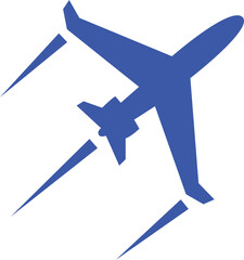 Flat Cartoon Organic Hand Drawn Airplane