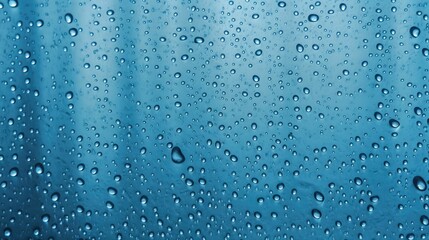 Fototapeta na wymiar water drops on glass, generative AI