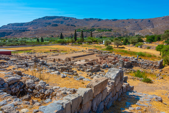 Minoan Palace of Zakros at Crete, Greece