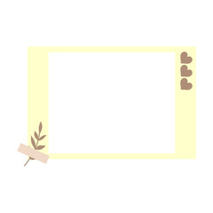 Aesthetic Polaroid Frame