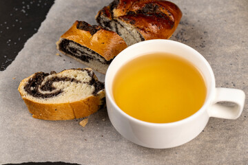 Wheat Bun with Poppy seed filling