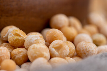 yellow dry peas for cooking porridge