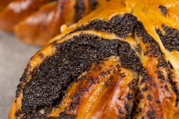 Wheat Bun with Poppy seed filling