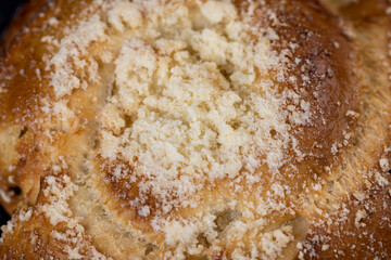 sweet bun with coconut flavor and filling