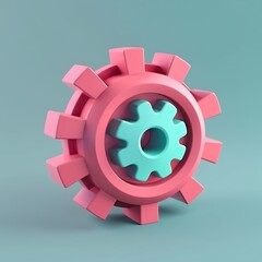 3d wheels and gears