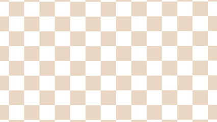 Beige and white plaid pattern