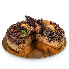Delicious coffee cake