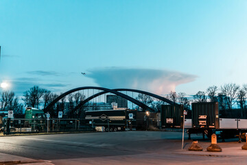 Die Aussicht auf Offenbach 