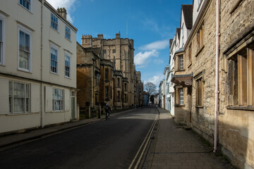 Fototapeta na wymiar Oxford historic city center 