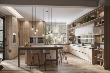 Contemporary Kitchen in Residence_Generative_AI