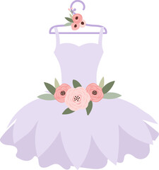 Cute Little Ballerina Purple Tutu