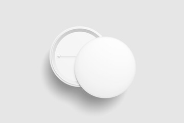Pin button mockup
