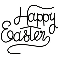 Ester Black & White PNG